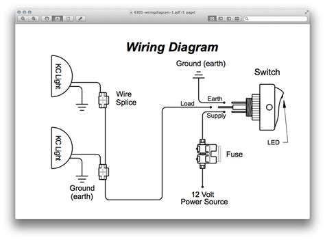 kc lights wiring diagram dpdt switch 
